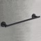 Towel Bar, 18 Inch, Matte Black